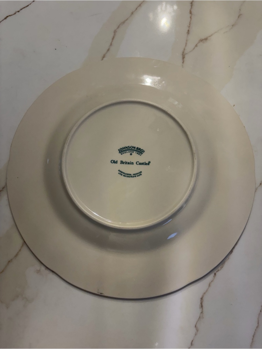 Johnson Bros Old Britain Castles Blarney Castle 1792 Dinner Plate - Picture 2 of 5